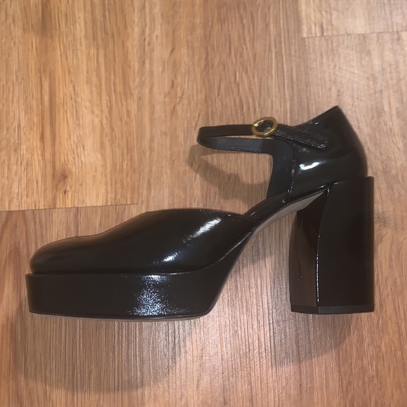 3.1 PHILLIP LIM Naomi Leather Platform Pumps - Picture 8 of 12